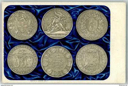 7000 Chur Coire Foto AK Medaille Schützenfest Chur Basel Glarus - 14005962