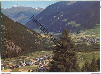 Valchava im Münstertal gegen die Ötztaler Alpen - Verlag Furter Davos-Platz