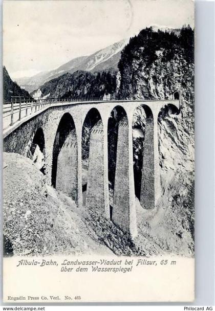 7477 Filisur 1907 - Albulabahn Landwasser-Viadukt - 51422875