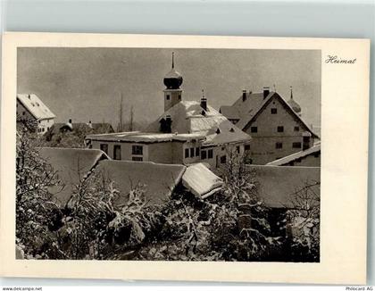 7214 Grüsch Seewis - Heimatbilderserie Kirche Winter - 39704361