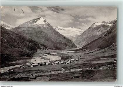 7438 Hinterrhein 1921 - Vue generale, gute Erhaltung AK - 13077856