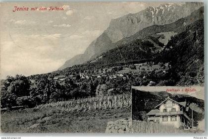 7307 Jenins 1909 - Falknis GAsthau Zum Bündte - 13232747