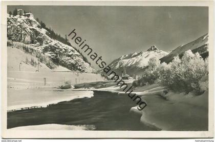 Madulain - Hotel Palazzo Josty - Foto-AK - Verlag Engadin Press Co. Samadan gel. 1936