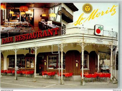 7500 St. Moritz Foto AK Gasthaus Radi St. Moritz-Bad - 38061987