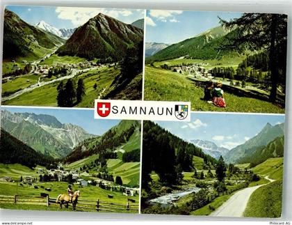 7563 Samnaun Dorf 1973 Foto AK - 38221375