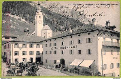 ad6692 - SWITZERLAND Schweitz - Ansichtskarten VINTAGE POSTCARD - Splugen - 1907