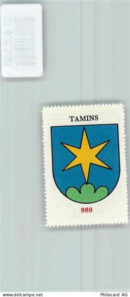 7015 Tamins - Vignette Wappen Kaffee Hag ca 1920-1940 Stern - 10408568