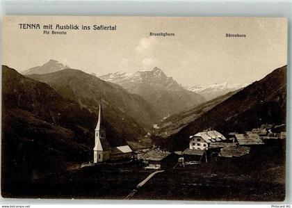 7106 Tenna 1926 Gebrauchsspuren Safiertal - 38221041