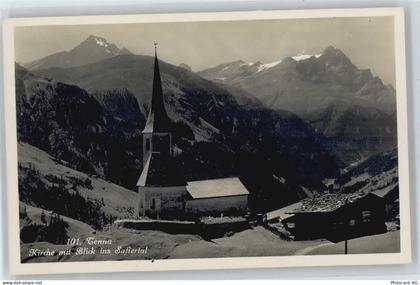 7106 Tenna - Kirche, Blick ins Safiertal - 50737805