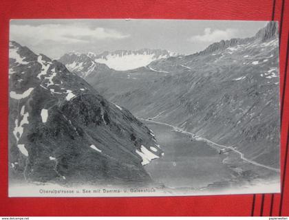 Tujetsch (GR) / Andermatt (UR)  - Oberalpsee mit Damma- und Galenstock