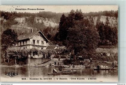 2354 Goumois Vautenaivre - Bassin du Doubs Frontiere Franco Suisse - 10446903