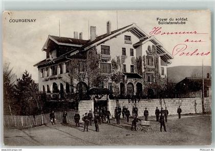 2950 Courgenay - Foyer du soldat Soldatenstube Soldat Uniform - 13251343