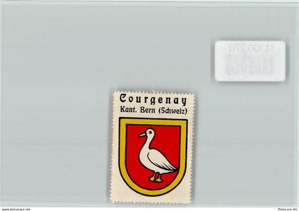 2950 Courgenay - Vignette Wappen Kaffee Hag ca 1920-1940 - 11100270
