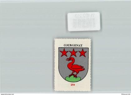 2950 Courgenay - Vignette Wappen Kaffee Hag ca 1920-1940 - 11102213
