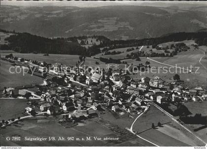 Saignelegier Fliegeraufnahme