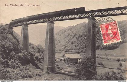 Suisse - BONCOURT (JU) Viaduc de St.-Ursanne - Ed. Burgy 1195