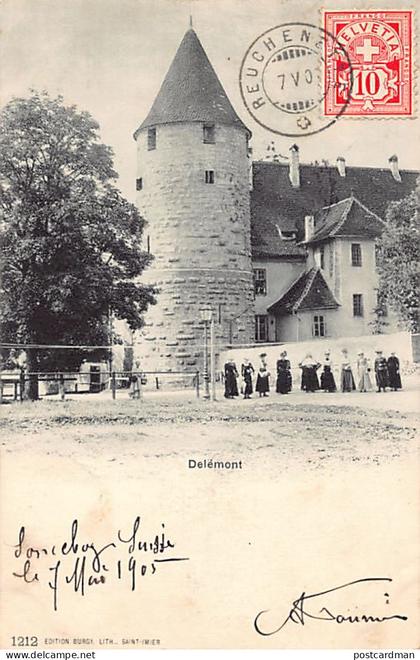 Suisse - DELÉMONT (JU) - Ed. Burgy 1212