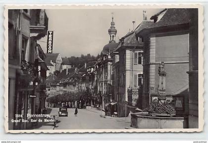 Suisse - Porrentruy (JU) Grand' Rue - Rue du Marché - Ed. Perrochet 7386