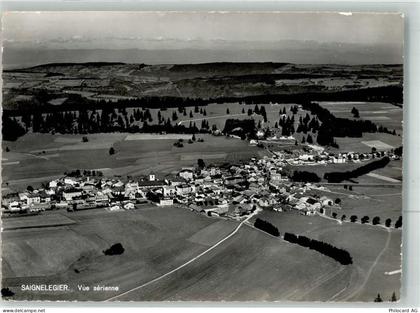 2350 Saignelégier Foto AK Fliegeraufnahme - 38022202