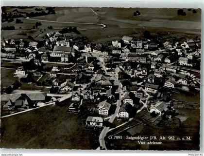 2350 Saignelégier Karte beschädigt Fliegeraufnahme - 13150247
