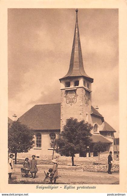 Suisse - SAIGNELÉGIER (JU) L'église protestante - Ed. N. Piccot 13