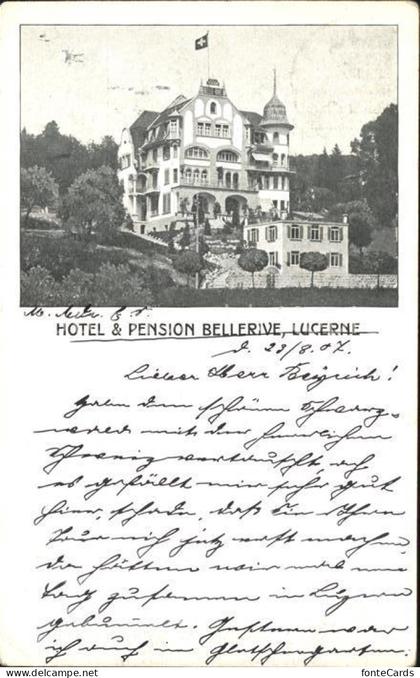12009396 Luzern LU Hotel Pension Bellerive Luzern LU