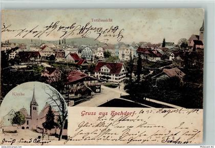 6280 Hochdorf 1902 - Totalansicht Kirche - 13095861