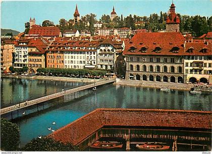 Carte Postale - Suisse - LU Lucerne - Luzern - Altstadt, Rathaus, Museggturme - CPM - Carte Neuve - Voir Scans Recto-Ver