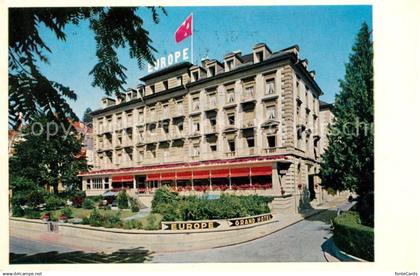 Lucerne Luzern Grand Hotel Europe