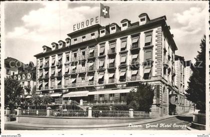 Luzern LU Grandhotel Europe