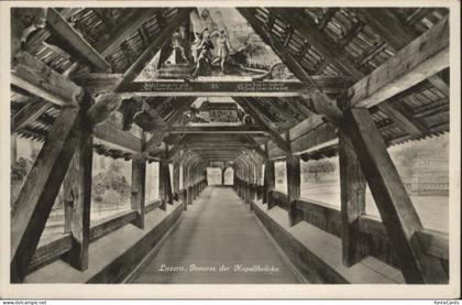 Luzern LU Luzern Kapellbruecke