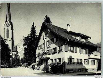 6182 Escholzmatt Gebrauchsspuren Gasthaus Hotel Rössli Kirche - 10592025