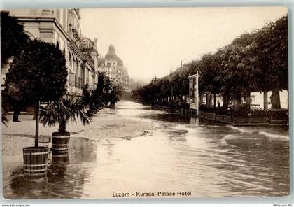 6000 Luzern Lucerne 1910 - Kursaal Palace Hotel Überschwemmung - 13251157