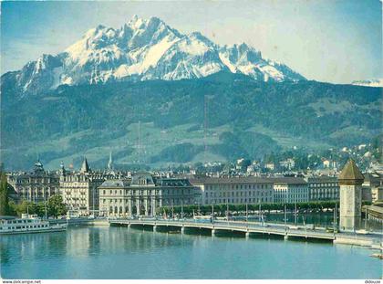 Carte Postale - Suisse - Luzern - Luzern mit Pilatus - Luzern - CPM - Voir Scans Recto-Verso