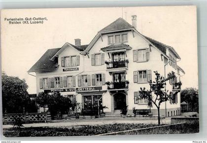 6260 Reiden 1911 Foto AK Pension Ferienheim Gut-Oetterli - 13597765