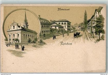 6260 Reiden Lithographie Mitteldorf Haus L. Meyer - 13616035
