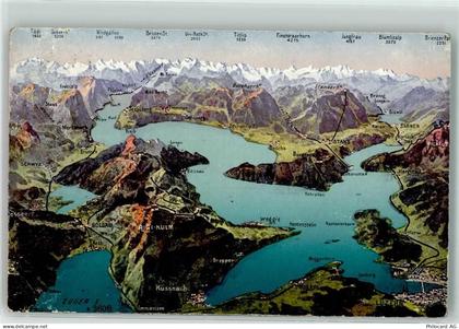 6353 Weggis - Vogelschau Vierwaldstättersee - 39404793