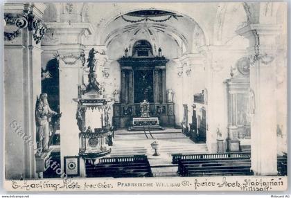6130 Willisau - Pfarrkirche, Innenansicht - 51279624