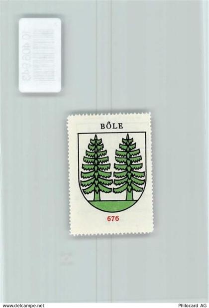 2014 Bôle - Vignette Wappen Kaffee Hag 1920-1940 - 10406943