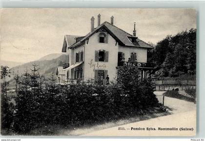 2037 Montmollin 1912 - Pension Sylva - 13251699