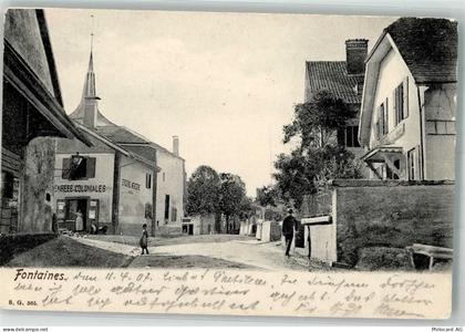 2046 Fontaines NE Landeyeux 1907 Foto AK - 13552387