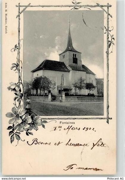 2046 Fontaines NE Landeyeux - Kirche - 51913710