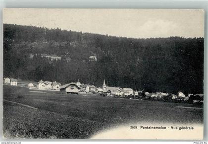 2052 Fontainemelon 1908 Foto AK - 10742435