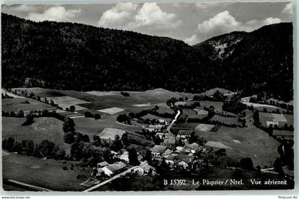 2058 Le Pâquier NE Les Bugnenets Gebrauchsspuren Fliegeraufnahme - 10305819