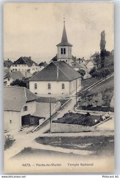 2316 Les Ponts-de-Martel Martel-Dernier - Temple National - 50702337