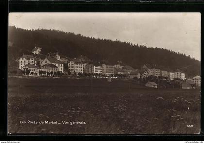 AK Les Ponts de Martel, Vue générale