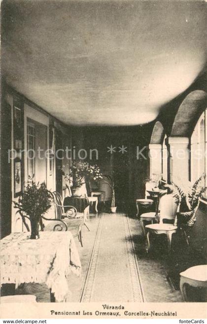 Corcelles NE Veranda Pensionnat Les Ormeaux