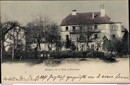 CPA Corcelles Cormondrèche Neuchatel, Hospice de la Cote