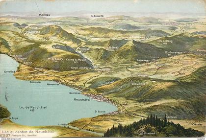 CPA Lac et Canton de Neuchatel