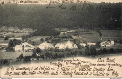 CPA Le Pâquier Kanton Neuenburg, Totalansicht